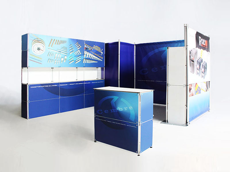 Omni trade show booth Photo 9 Fastand accessori stand fiera