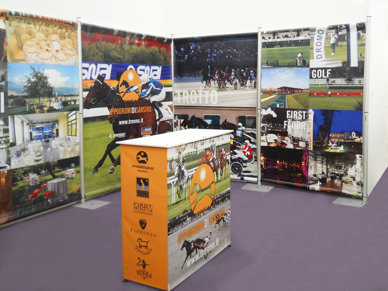 Omni trade show booth Photo 11 Fastand accessori stand fiera