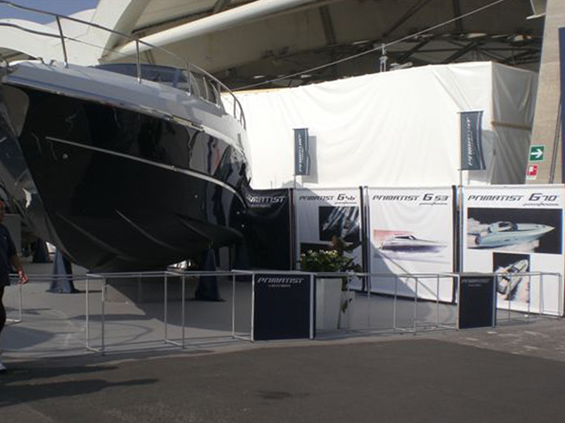 stand primatist outdoor trade show