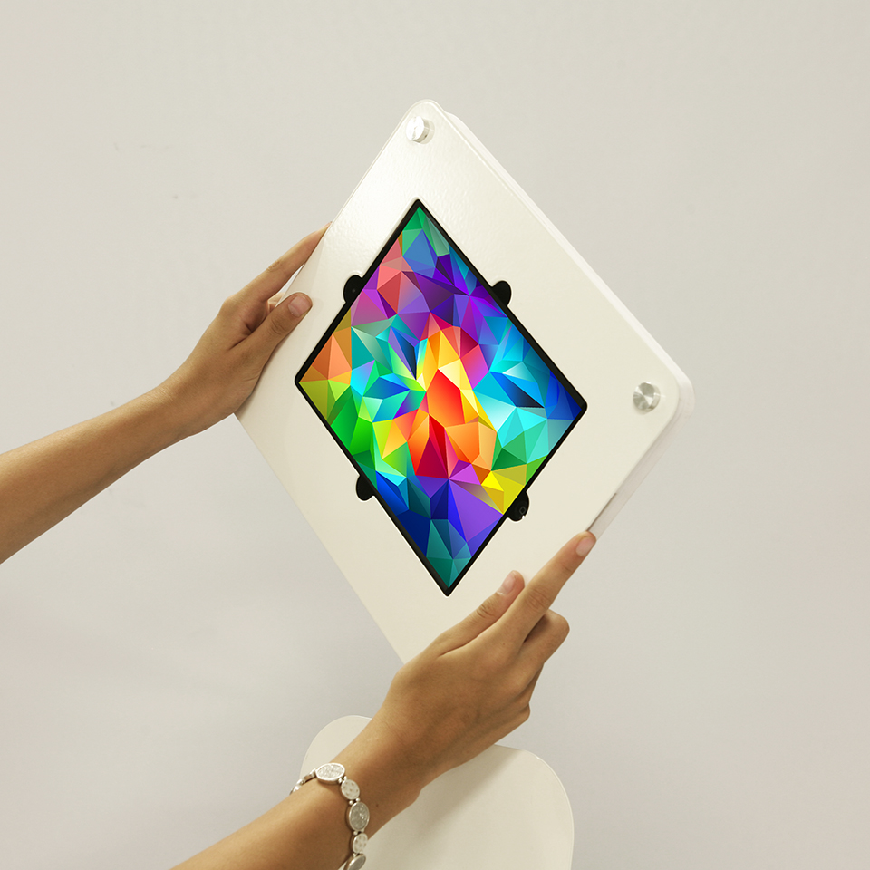 testa-rotante trade show tablet stand