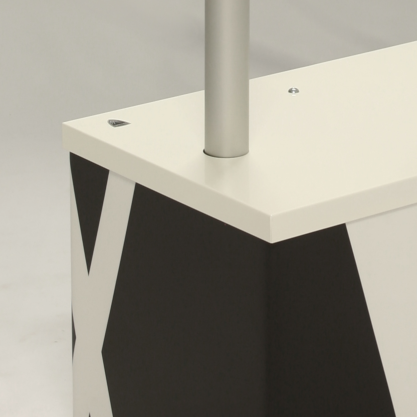 particolare-visione-tv portable TV stand for trade show