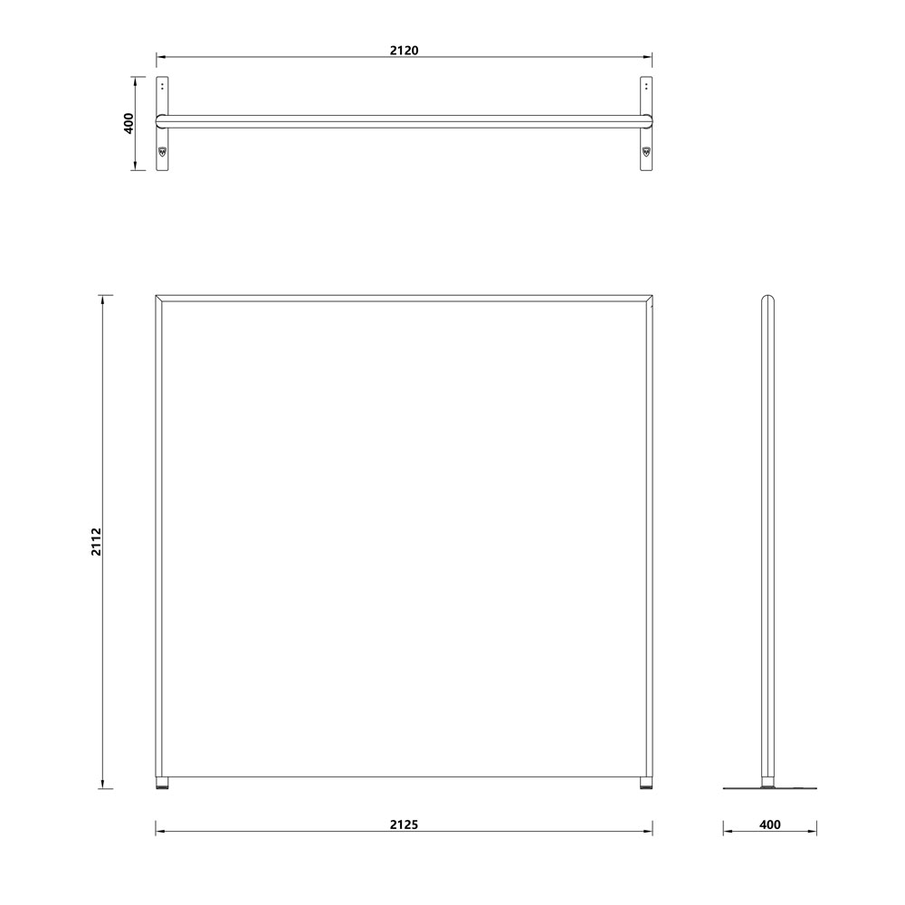 VECTARY self-supporting wall
