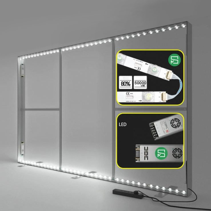 lexo-acceso Backlit backdrop