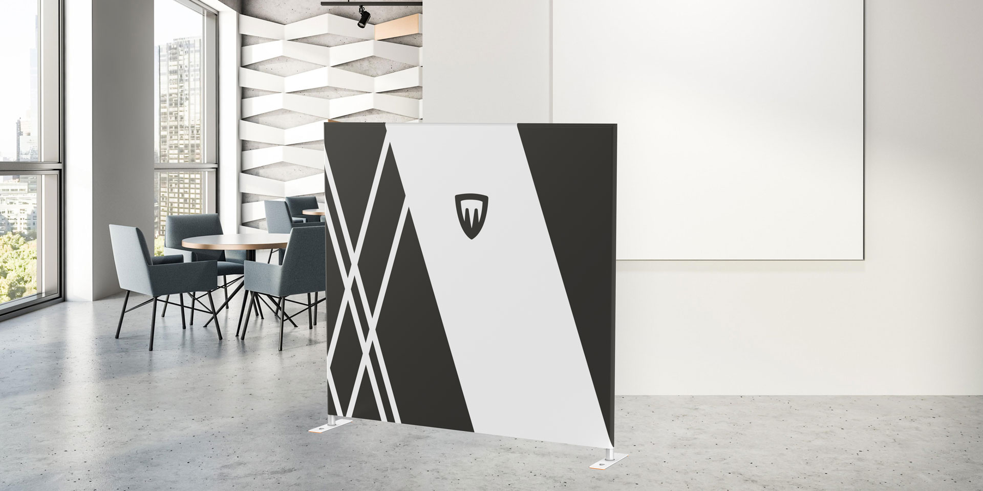 presenta-vectary self-supporting wall