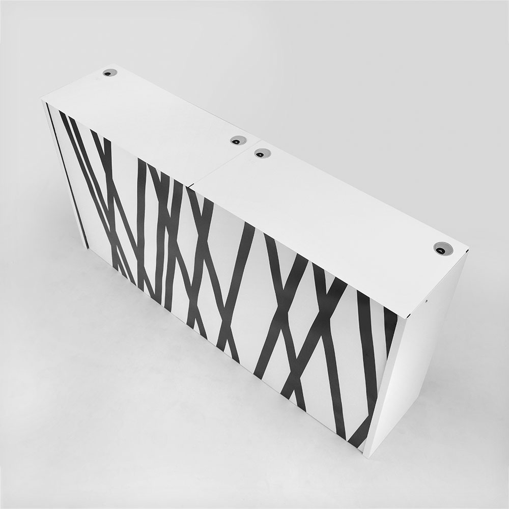 scudo1 linear modular desk