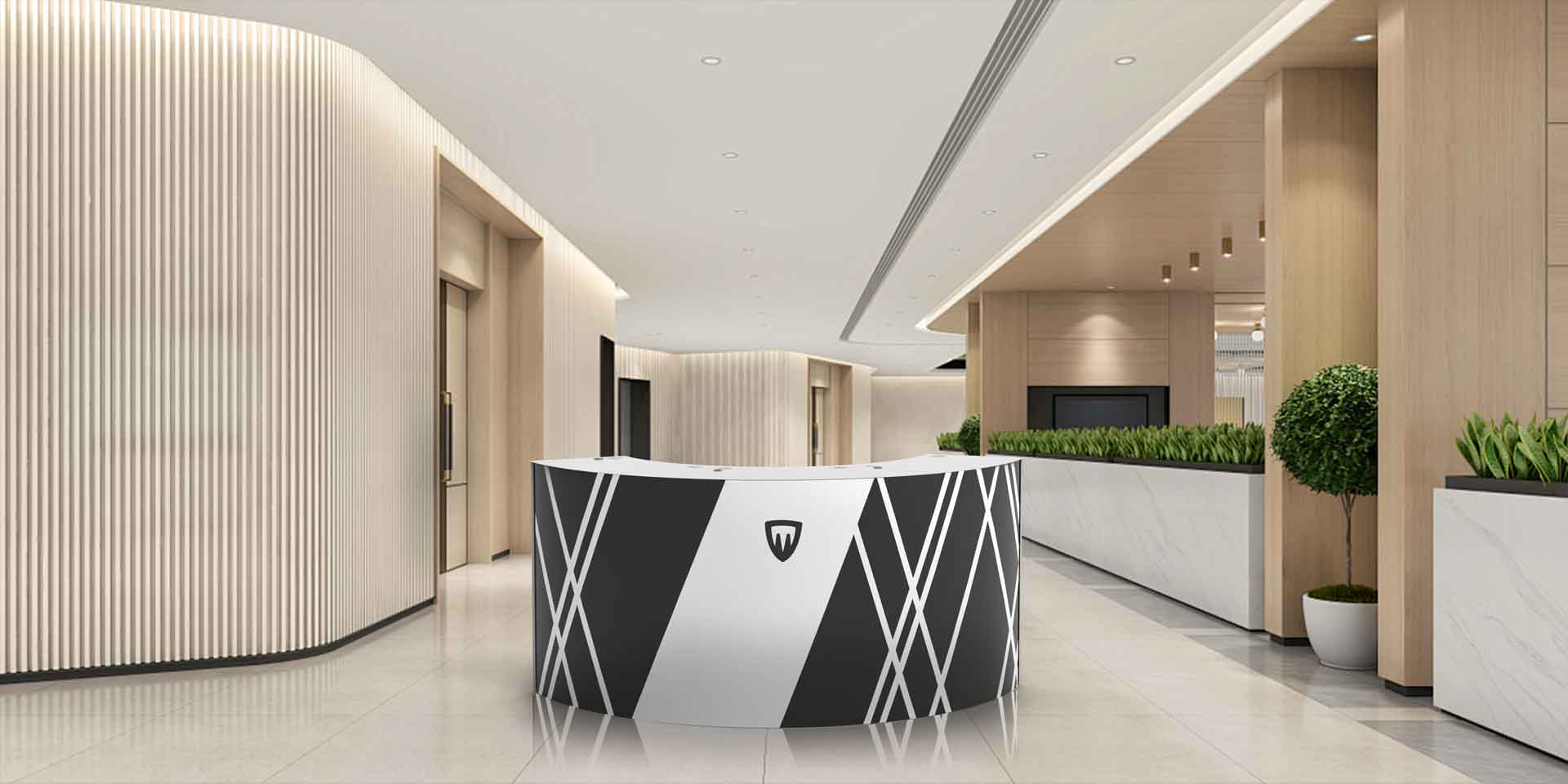 modular reception