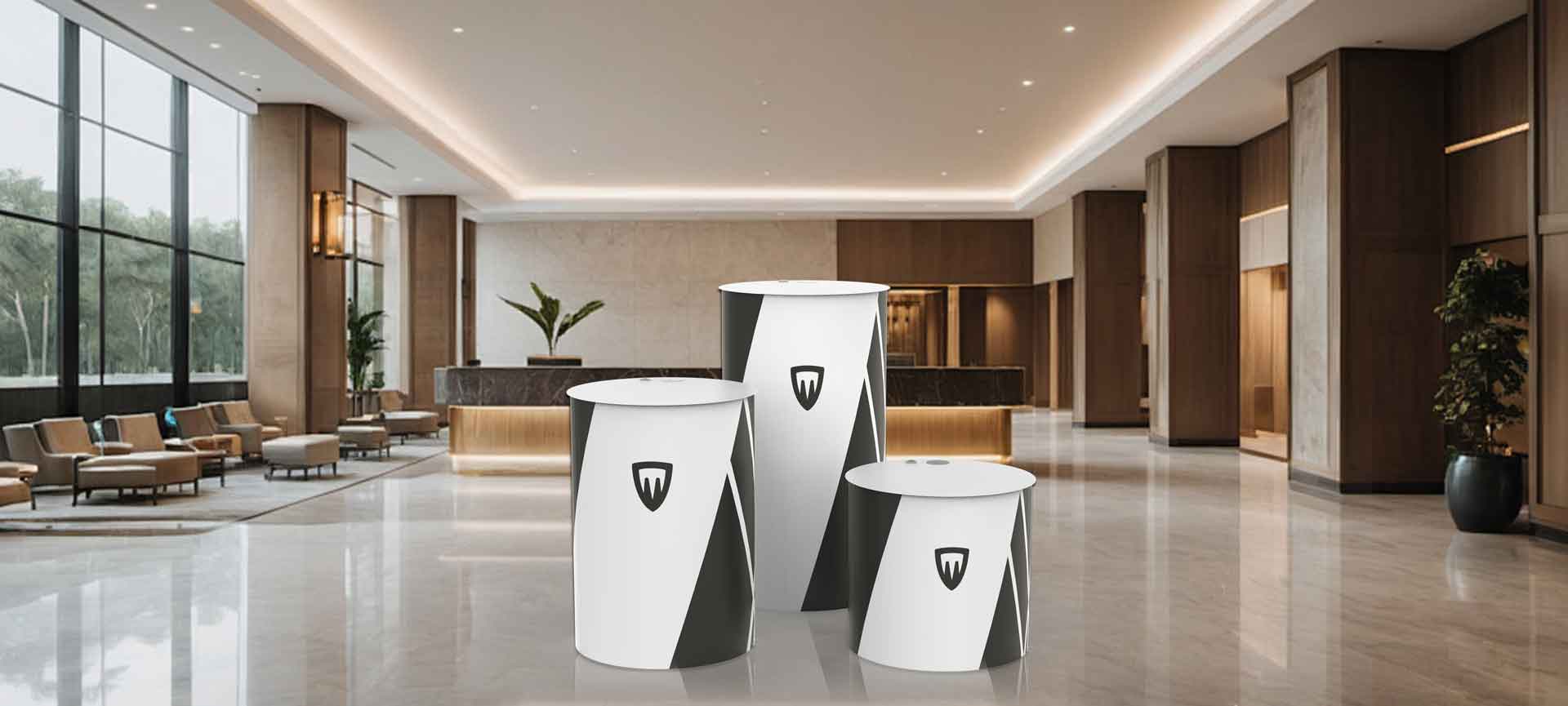 talento1 cylindrical display