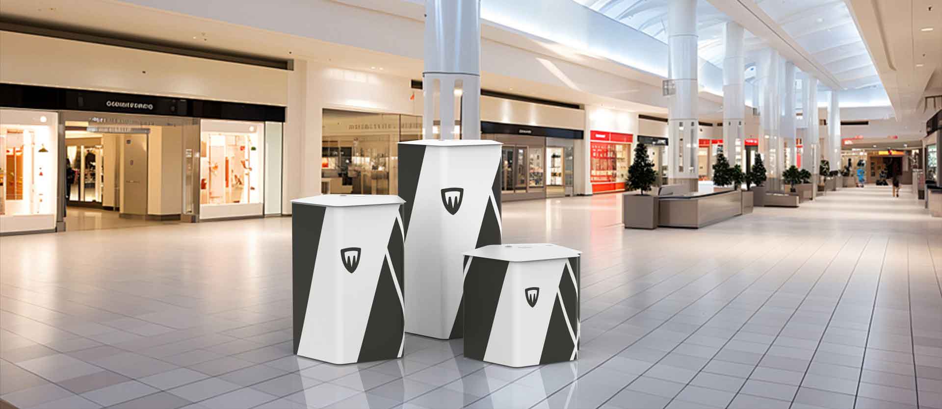 pentagonal display