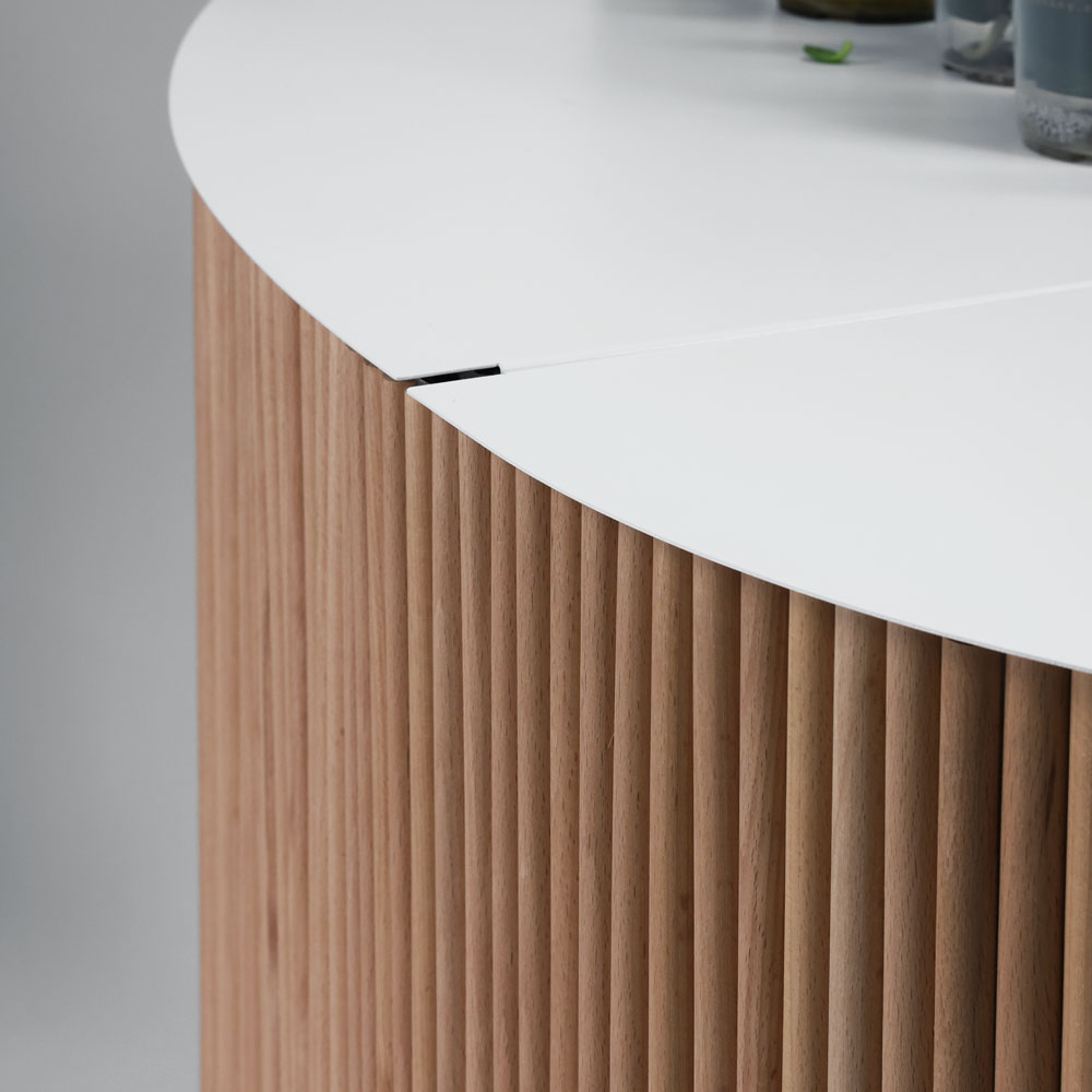 type of assembly of the reception workstation sfera