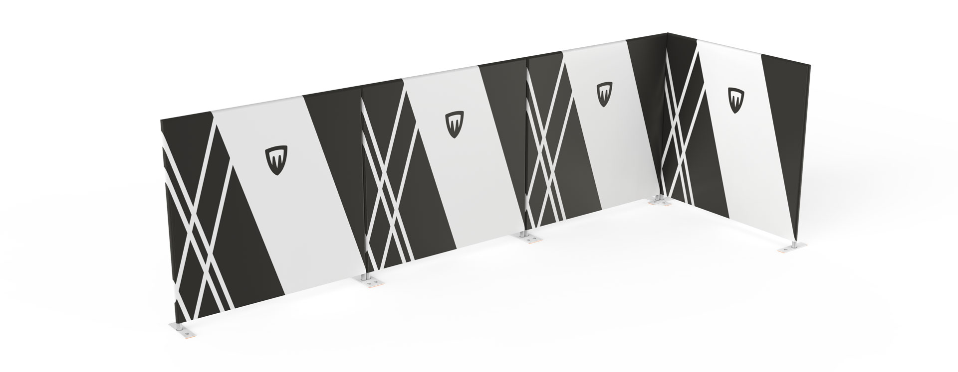 vectaery-stand self-supporting wall for trade fair