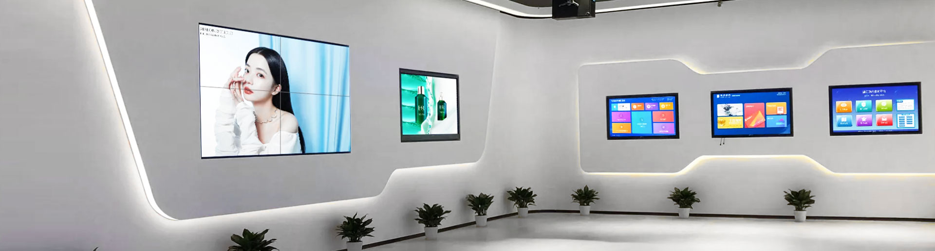 presenat Touchscreens with remote control